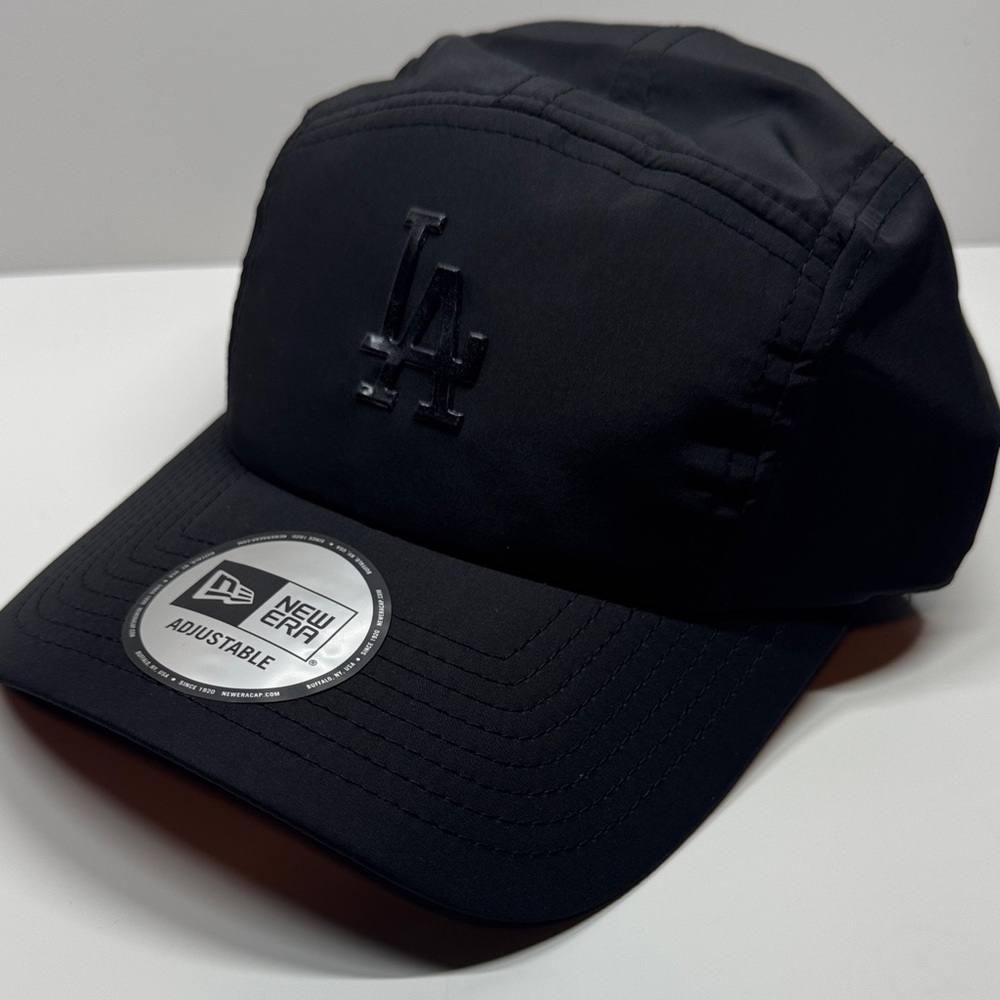 New Era nylon camper hat, rare Tokyo edition alpha industries collab LA dodgers